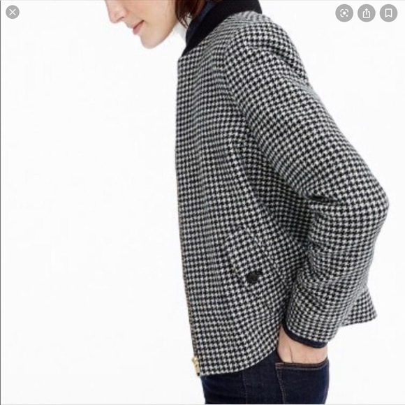 J. Crew Jackets & Blazers - 🎁🎁MUST GO🎁🎁J Crew houndstooth bomber